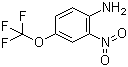 structure of CAS# 2267-23-4, 2-Nitro-4-(trifluoromethoxy)aniline