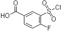 CAS 登录号：2267-40-5, 3-氯磺酰基-4-氟苯甲酸
