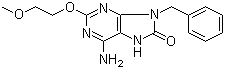 CAS # 226907-52-4, 6-Amino-7,9-dihydro-2-(2-methoxyethoxy)-9-(phenylmethyl)-8H-purin-8-one, CL087, SM360320