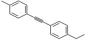 structure of CAS# 22692-80-4, 1-乙基-4-[(4-甲基苯基)乙炔基]苯