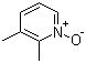 structure of CAS# 22710-07-2, 2,3-Dimethylpyridine-N-oxide