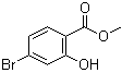 structure of CAS# 22717-56-2, 4-Bromo-2-hydroxybenzoic acid methyl ester