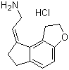 CAS # 227179-22-8, (E)-2-(1,6,7,8-Tetrahydro-2H-indeno[5,4-b]furan-8-ylidene)ethylamine hydrochloride