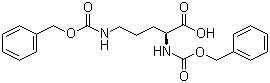 structure of CAS# 2274-58-0, N,N'-Bis[(phenylmethoxy)carbonyl]-L-ornithine