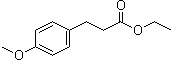 CAS # 22767-72-2, 4-Methoxybenzenepropanoic acid ethyl ester, Ethyl p-methoxyhydrocinnamate, NSC 408331