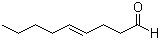 CAS # 2277-16-9, (E)-4-Nonenal, (E)-Non-4-enal, trans-4-Nonenal
