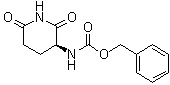structure of CAS# 22785-43-9, (-)-2,6-二氧代-3-哌啶氨基甲酸苄酯