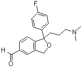 CAS 登录号：227954-87-2, 1-[3-(二甲基氨基)丙基]-1-(4-氟苯基)-1,3-二氢-5-异苯并呋喃甲醛