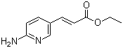 structure of CAS# 227963-57-7, (E)-3-(6-氨基吡啶-3-基)-2-丙烯酸乙酯