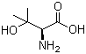 (S)-(+)-2-氨基-3-羟基-3-甲基丁酸分子结构 (CAS 2280-27-5)
