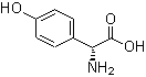 structure of CAS# 22818-40-2, D(-)-4-Hydroxyphenylglycine