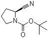 CAS # 228244-04-0, (S)-1-Boc-2-cyanopyrrolidine, (S)-1-Boc-2-Pyrrolidinecarbonitrile, (S)-1-(tert-Butoxycarbonyl)-2-Pyrrolidinecarbonitrile