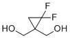 (2,2-二氟环丙烷-1,1-二基)二甲醇分子结构 (CAS 228580-15-2)
