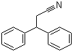 CAS # 2286-54-6, 3,3-Diphenylpropiononitrile