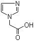 structure of CAS# 22884-10-2, 咪唑-1-乙酸