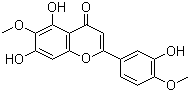 去甲氧基矢车菊黄酮素分子结构 (CAS 22934-99-2)