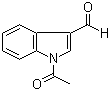 structure of CAS# 22948-94-3, 1-Acetyl-3-indolecarboxaldehyde