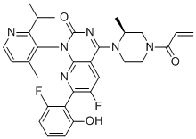 structure of CAS# 2296729-00-3, Sotorasib