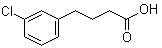 structure of CAS# 22991-05-5, 3-Chlorobenzenebutanoic acid