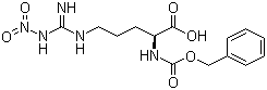 structure of CAS# 2304-98-5, Cbz-N'-nitro-L-arginine