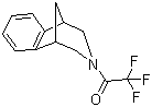 CAS # 230615-51-7, 2,3,4,5-Tetrahydro-3-(trifluoroacetyl)-1,5-methano-1H-3-benzazepine, 1-(10-Azatricyclo[6.3.1.0]dodeca-2,4,6-trien-10-yl)-2,2,2-trifluoroethanone
