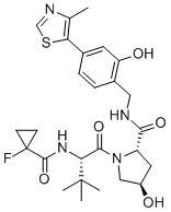 structure of CAS# 2306193-99-5, VH032-环丙烷-F