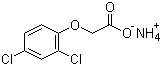 structure of CAS# 2307-55-3, 2,4-二氯苯氧基乙酸铵