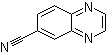 structure of CAS# 23088-24-6, 6-喹喔啉甲腈