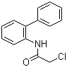 structure of CAS# 23088-28-0, N-(联苯-2-基)-2-氯乙酰胺