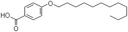 structure of CAS# 2312-15-4, 4-Dodecyloxybenzoic acid