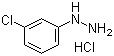 structure of CAS# 2312-23-4, 3-Chlorophenylhydrazine hydrochloride