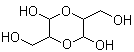 structure of CAS# 23147-59-3, 3,6-二(羟甲基)-1,4-二恶烷-2,5-二醇