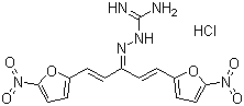 structure of CAS# 2315-20-0, Nitrovin hydrochloride