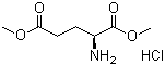 structure of CAS# 23150-65-4, L-Glutamic acid dimethyl ester hydrochloride