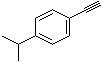 structure of CAS# 23152-99-0, 4'-(1-Methylethyl)phenylethyne