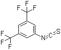 structure of CAS# 23165-29-9, 3,5-双(三氟甲基)苯基异硫氰酸酯
