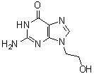 CAS # 23169-33-7, 9-(2'-Hydroxyethyl)guanine, 2-Amino-1,9-dihydro-9-(2-hydroxyethyl)-6H-purin-6-one, 9-(2-Hydroxyethyl)guanine, NSC 40668