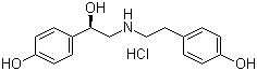 盐酸利托君分子结构 (CAS 23239-51-2)