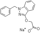 CAS # 23255-99-4, Bendazac sodium salt, Sodium [[1-(phenylmethyl)-1H-indazol-3-yl]oxy]acetate