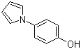 structure of CAS# 23351-09-9, 4-(1H-Pyrrol-1-yl)phenol