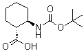 structure of CAS# 233661-54-6, (1R,2R)-2-[(叔丁氧羰基)氨基]环己烷甲酸