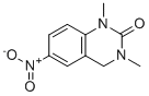 structure of CAS# 233775-52-5, 1,3-二甲基-6-硝基-3,4-二氢喹唑啉-2(1H)-酮
