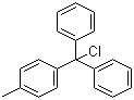 structure of CAS# 23429-44-9, 4-甲基三苯基氯甲烷