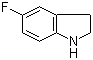 structure of CAS# 2343-22-8, 5-氟吲哚啉