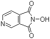 structure of CAS# 23439-88-5, N-羟基-3,4-吡啶二甲酰亚胺