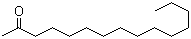 2-Pentadecanone molecular structure (CAS 2345-28-0)