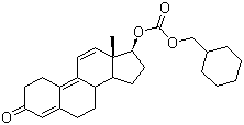 CAS # 23454-33-3, Trenbolone cyclohexylmethylcarbonate, Cyclohexylmethyl 17-beta-hydroxyestra-4,9,11-trien-3-one carbonate