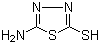 CAS # 2349-67-9, 5-Amino-1,3,4-thiadiazole-2-thiol, 2-Amino-5-mercapto-1,3,4-thiadiazole