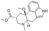 CAS # 23495-65-0 (23495-64-9), 10beta-methoxy-6-methyl-ergoline-8alpha-carboxylic acid methyl ester, methyl 10a-methoxy-7-methyl-4,6,6a,8,9,10-hexahydroindolo[4,3-fg]quinoline-9-carboxylate