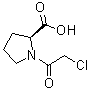 structure of CAS# 23500-10-9, 1-(2-Chloroacetyl)-L-proline